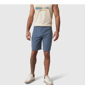 United By Blue Men's Recycled 9"
Hybrid Travel Shorts - Stone Blue